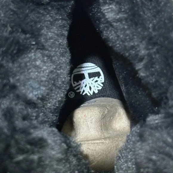 Timberland ReBotl Black Nubuck Women’s Leather Bootie Size 7 - Picture 3 of 10